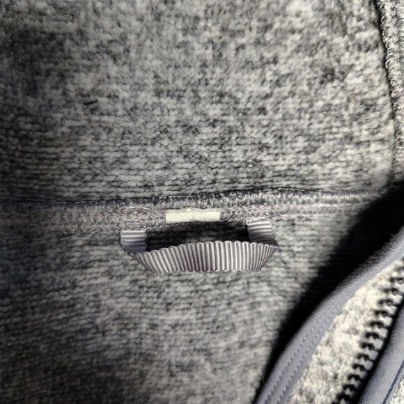 Lululemon Athletica Fleece & Thank You Hoodie Womens 10 Gray Purple Heathered - Picture 3 of 8